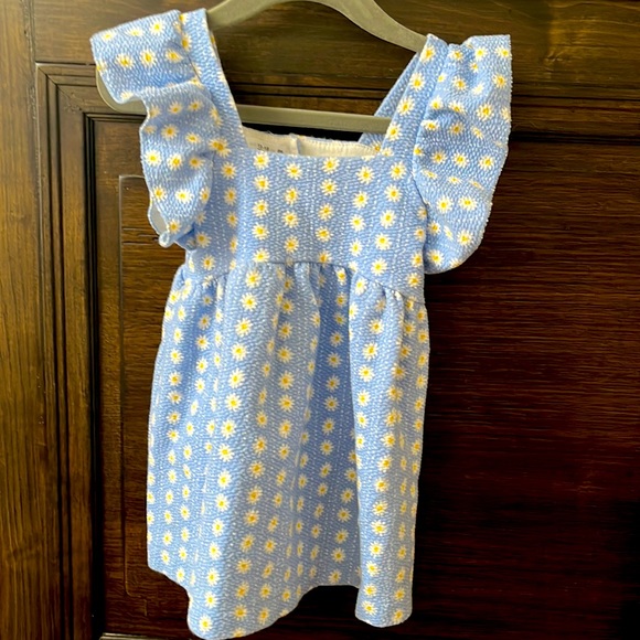 Zara Daisy Dress- Blue - Picture 1 of 2